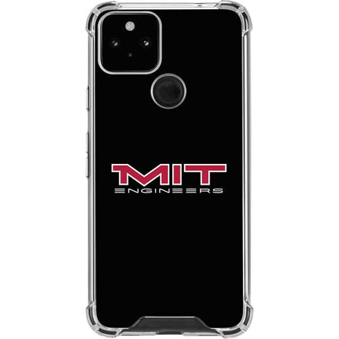 Massachusetts Institute of Technology MIT Engineers Black Google Pixel 5 Clear Case
